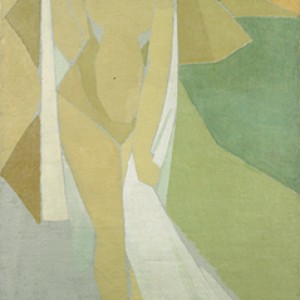 inv.nr. 20168 Rees, Otto van (Freiburg 1884 - Utrecht 1957) Staande baadster ca.1910-1911 olieverf op doek h 159 x b 89 cm Collectie Centraal Museum, Utrecht; aankoop 1973 Â© Centraal Museum, Utrecht / Ernst Moritz